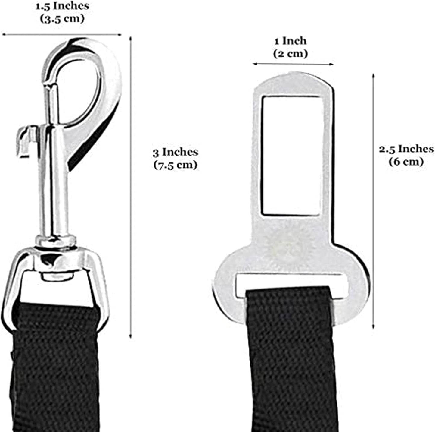 Pawly™ - Adjustable Dog Seat Belt – Universal Fit