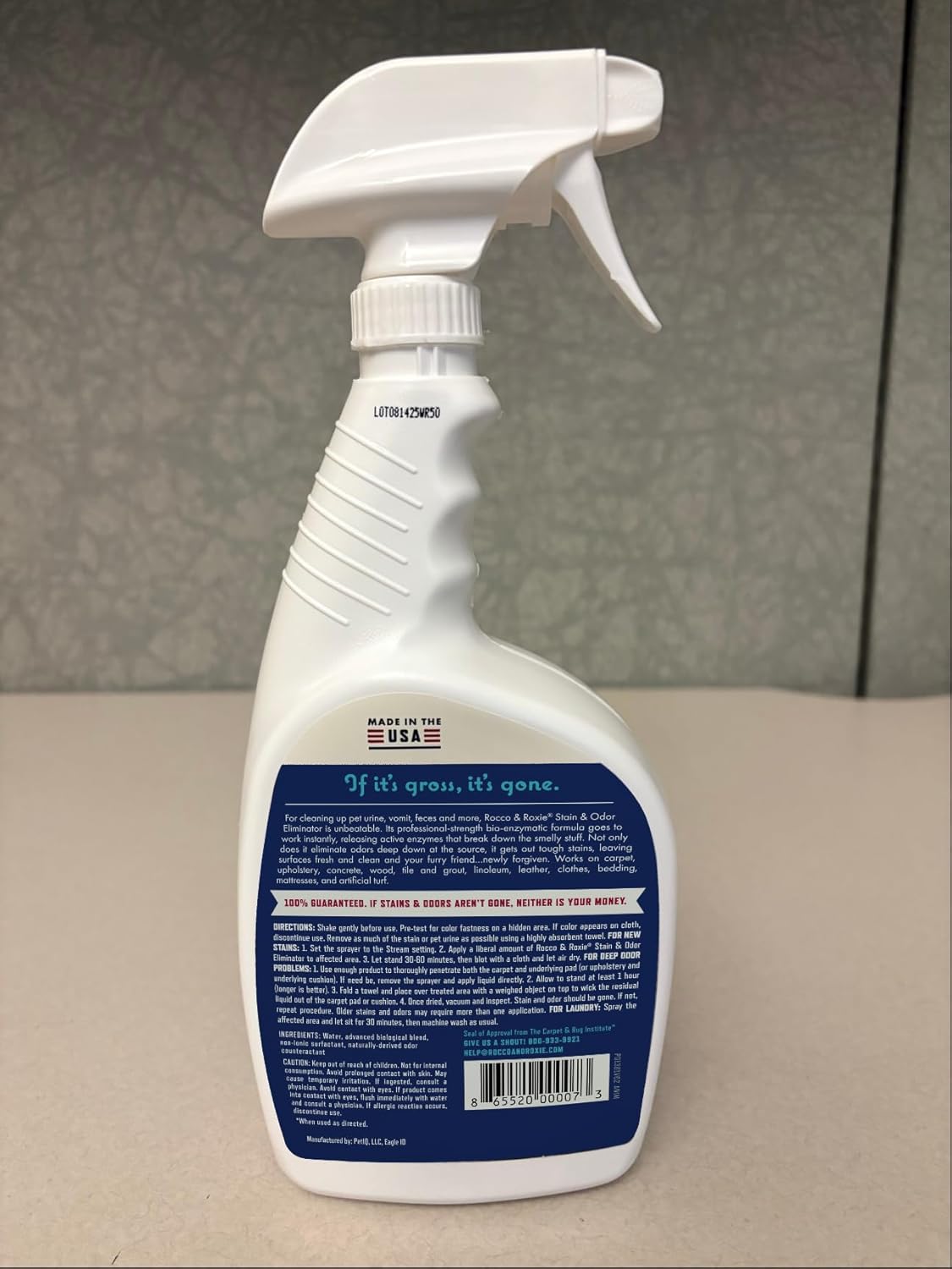 Pawly™ - Enzyme Pet Stain & Odor Remover – 32 oz
