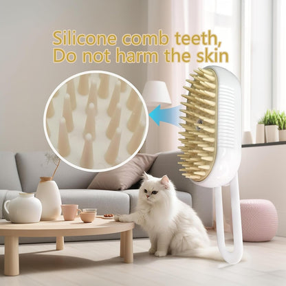 EsPawly™ Steam Grooming Brush – Easy Shedding Control