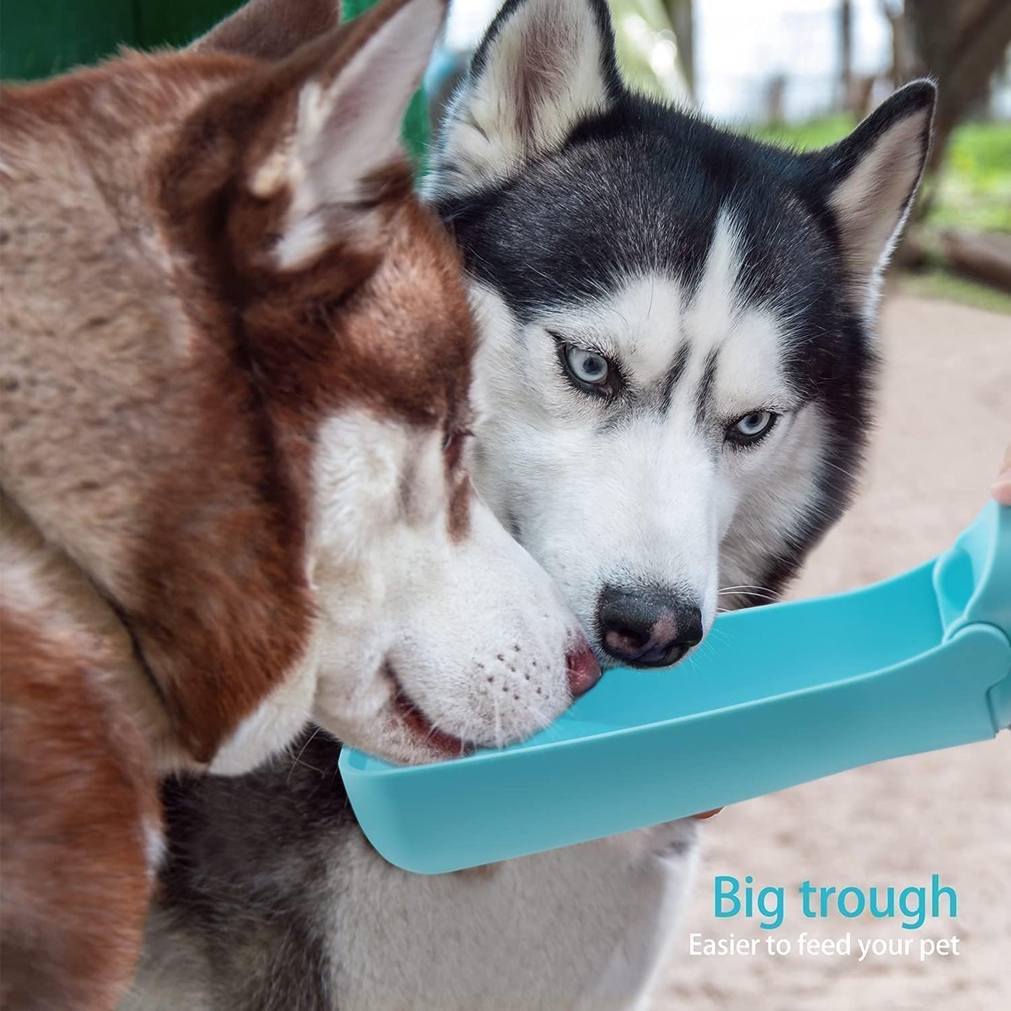 Pawly™ - Portable Dog Water Bottle – 19 oz with Bowl